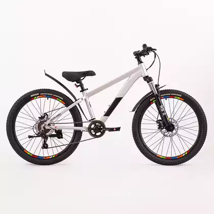 Велосипед подростковый 24 NS 455 DISC AL 7ск рама 12 RUSH HOUR