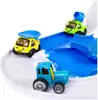 Игровой набор PARKING-BLUTRA7 Технопарк Парковка Синий Трактор 7,5см.