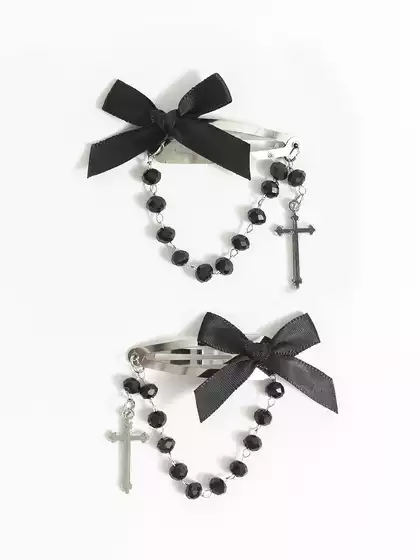 Зажим для волос 2 шт Vulpes 058D-7796D