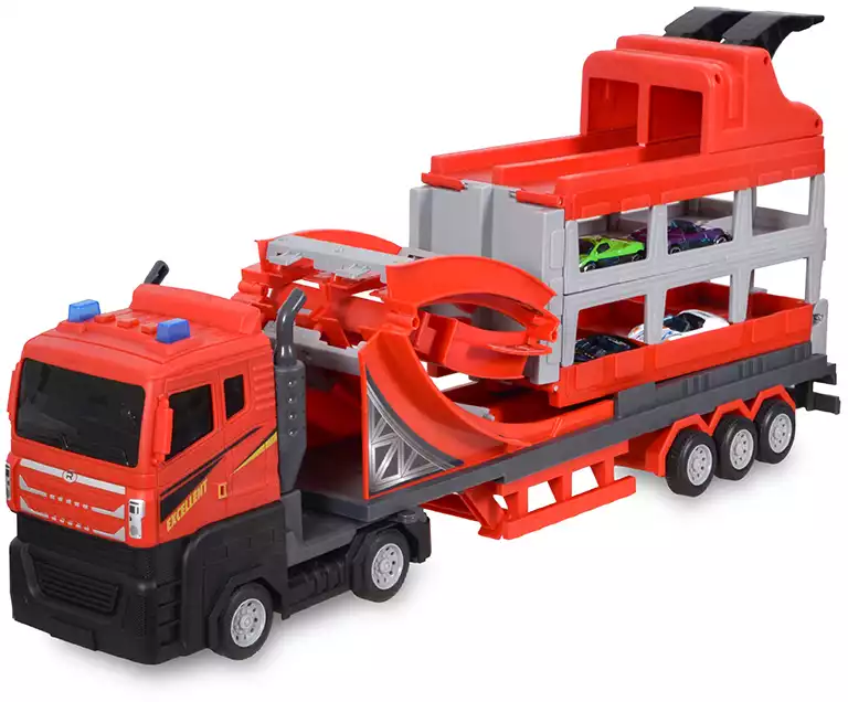 Игровой набор D663-T221 Автовоз с машинами