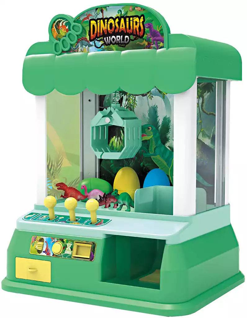 Развивающая игрушка 769E Игровой автомат Достань динозавра свет/звук