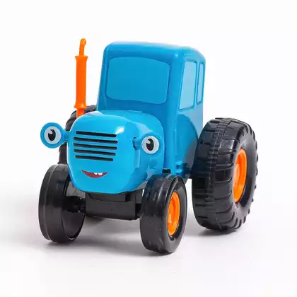 Модель машины ТЕХНОПАРК СИНИЙ ТРАКТОР 7,5см BLUTRA-7-DISP