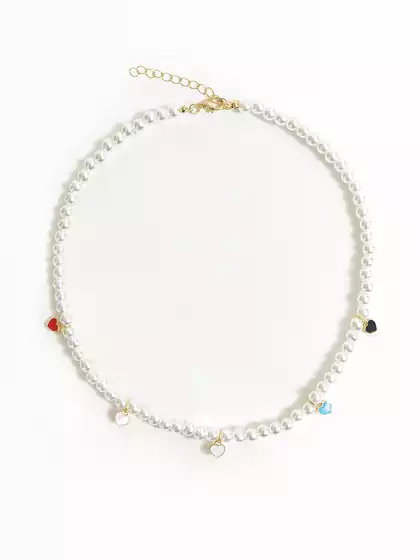 Чокер сердечки Vulpes 058D-7868D