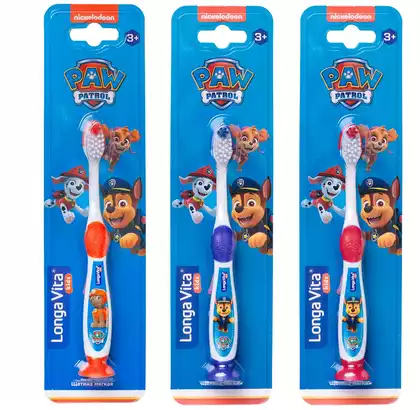 Лонга Вита дет.зуб.щетка Paw Patrol от 3-х лет. арт.902