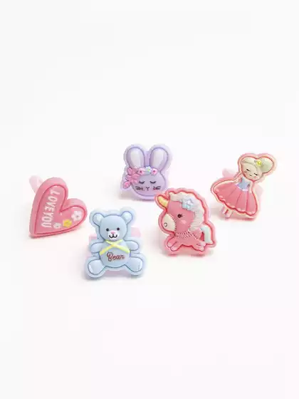 Набор детских колец 5 шт Vulpes 058D-7869D