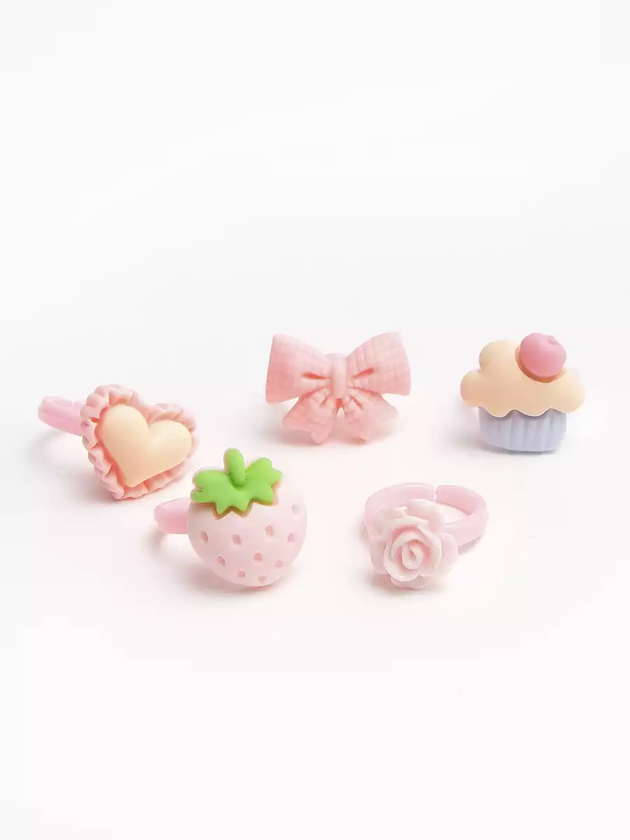 Набор детских колец 5 шт Vulpes 058D-7870D