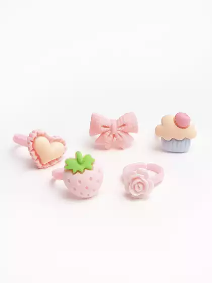 Набор детских колец 5 шт Vulpes 058D-7870D