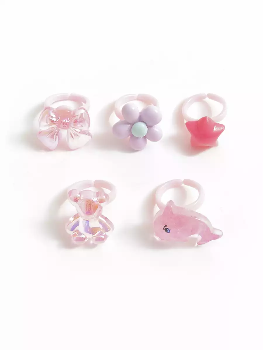 Набор детских колец 5 шт Vulpes 058D-7873D