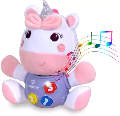 Музыкальная игрушка единорог Маленький питомец BL8009E