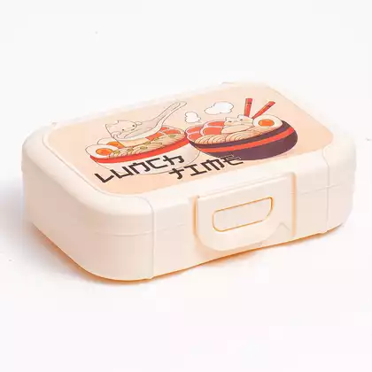 Ланч-бокс детский 0,85л с декором Lunch time