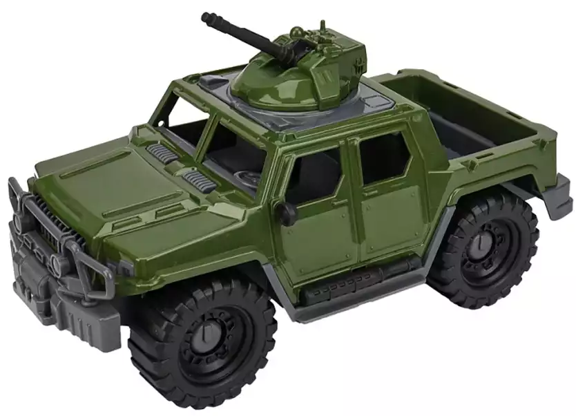 Рыж.Кот Джип Альфа (военный) И-8921 30см