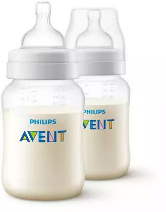 Бутылочка для кормления, Anti-colic 1+ мес., 260 мл, 2 шт. AVENT SCY103/02
