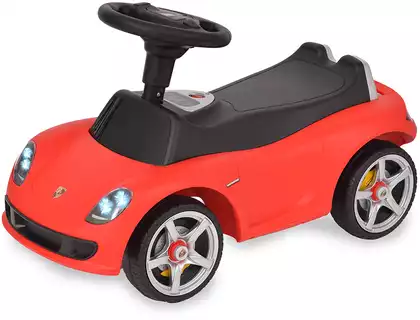 Машина-каталка PT674 Porsche Carrera GT красный, звук