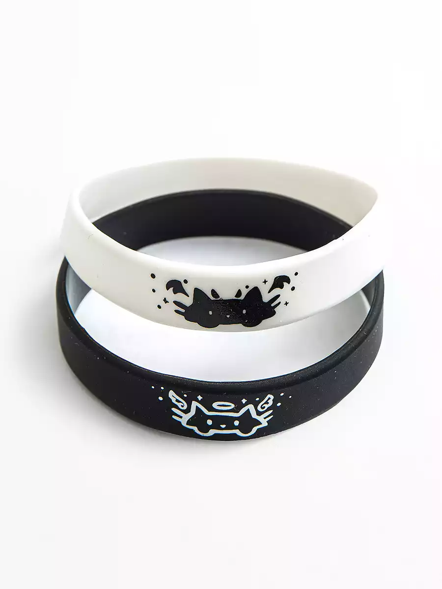 Браслет 2 шт парные котята Vulpes 058D-7898D