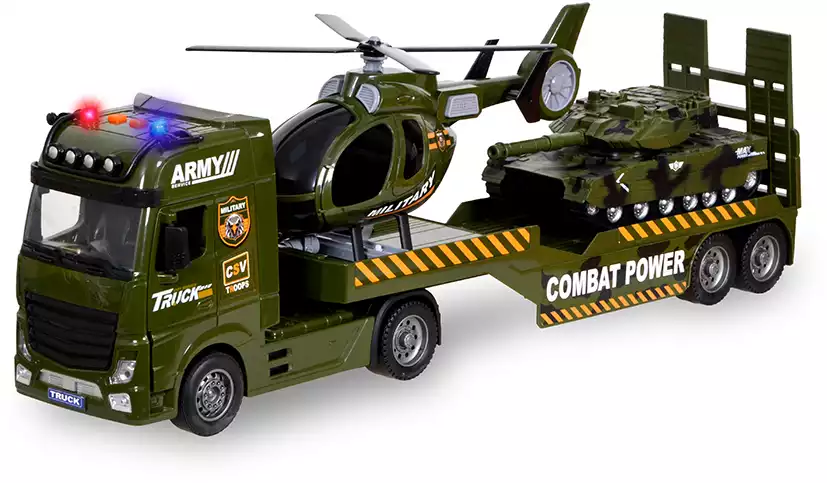 Наб. маш. инер. RJ2814 Военная техника свет/звук