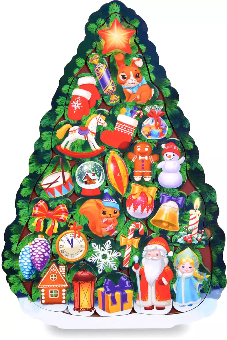 Пазл Ёлочка 002027