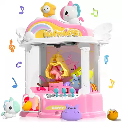 Развивающая игрушка WS5903B Игровой автомат Достань единорога свет/звук