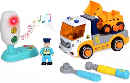 Набор-конструктор 855-D22 Строительная техника