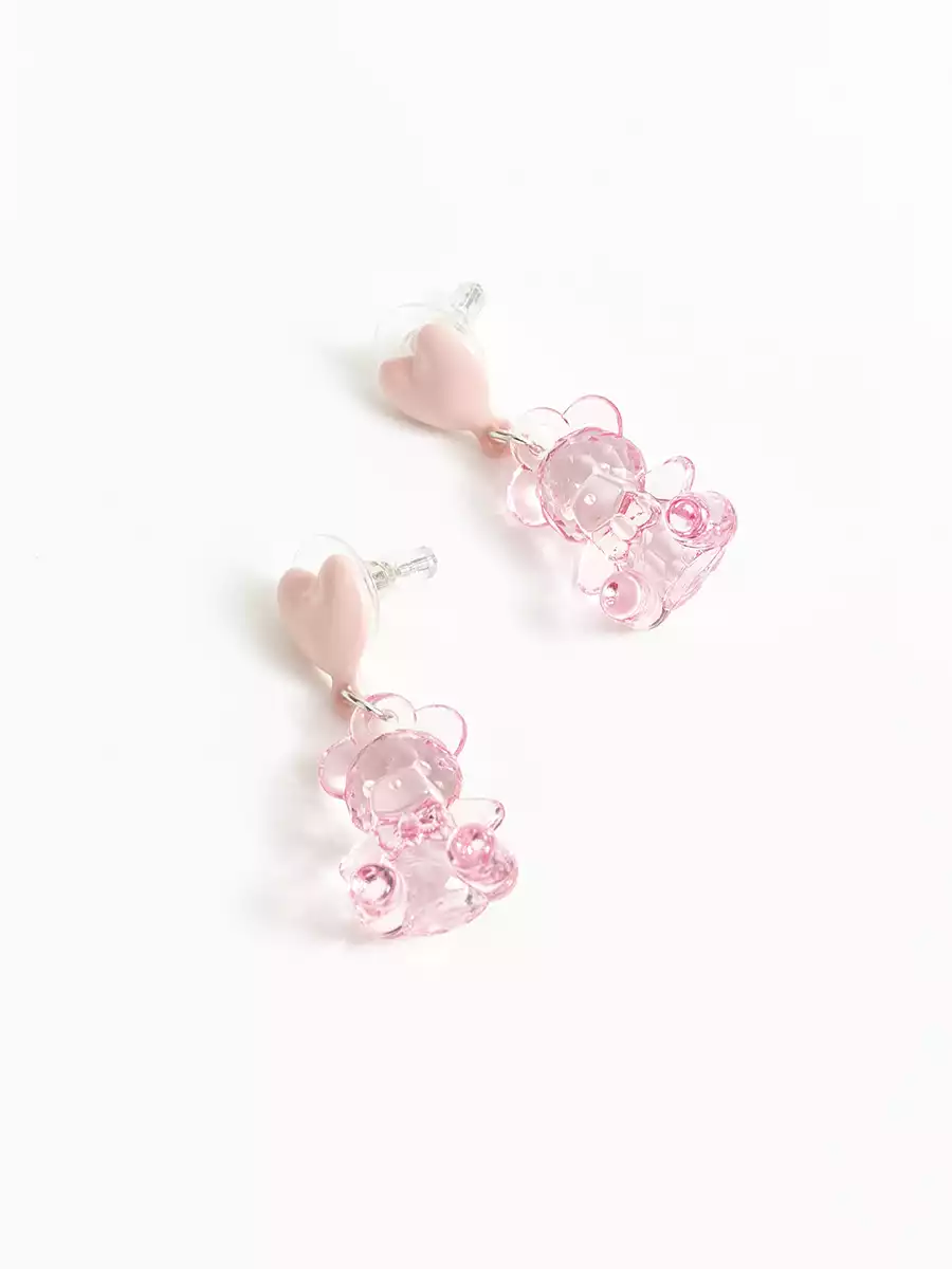 Серьги мишка Vulpes 058D-7936D