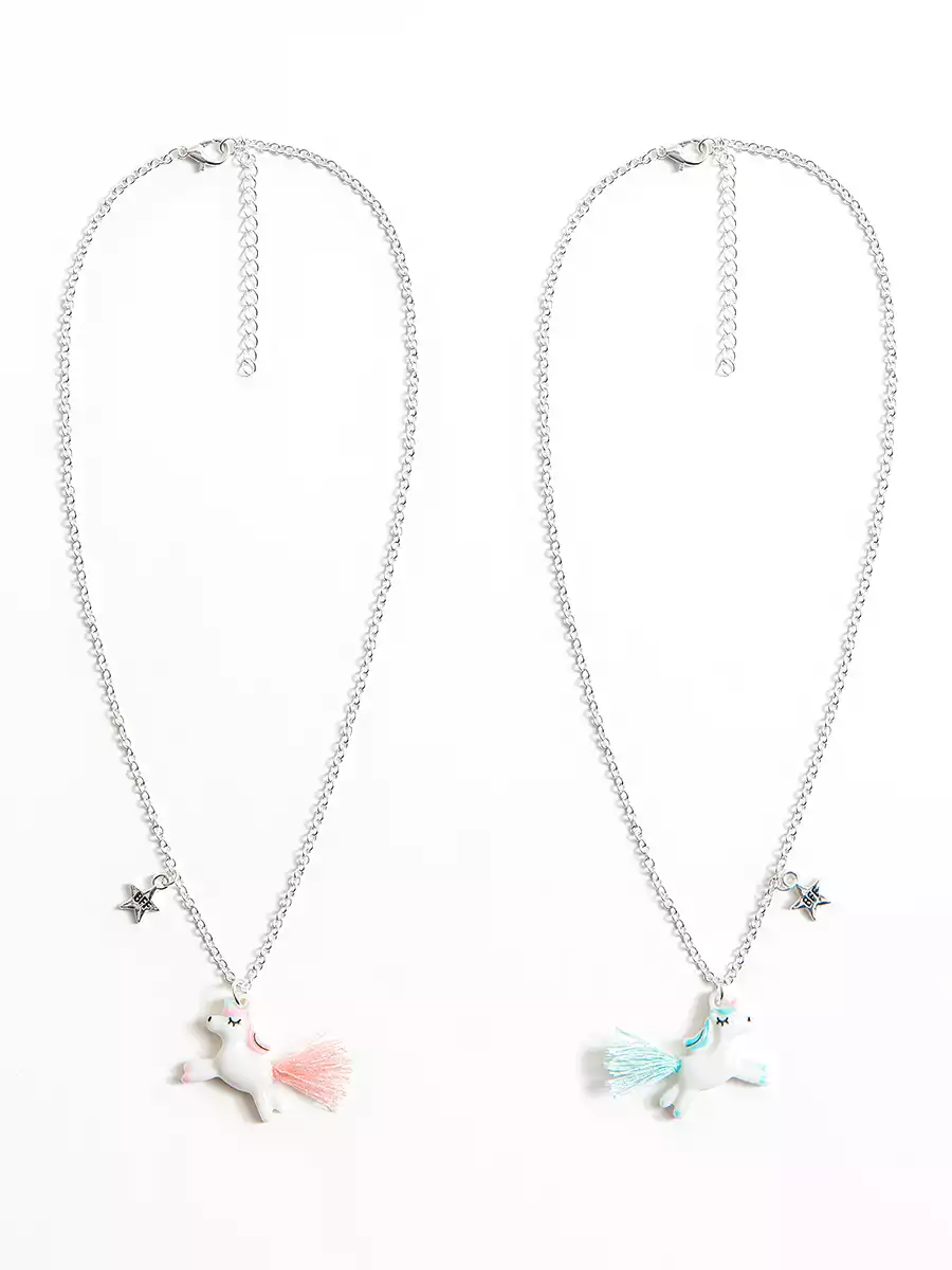 Цепочка (2 штуки) с парной подвеской пони Vulpes 058D-7932D