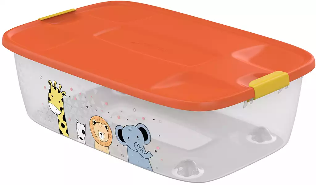 Ящик для игрушек АП 1203 32 л (600х400х190 мм) на колесах