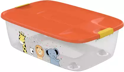 Ящик для игрушек АП 1203 32 л (600х400х190 мм) на колесах