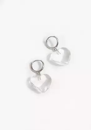Серьги 1 пара сердечки KEANU 058D-7975D