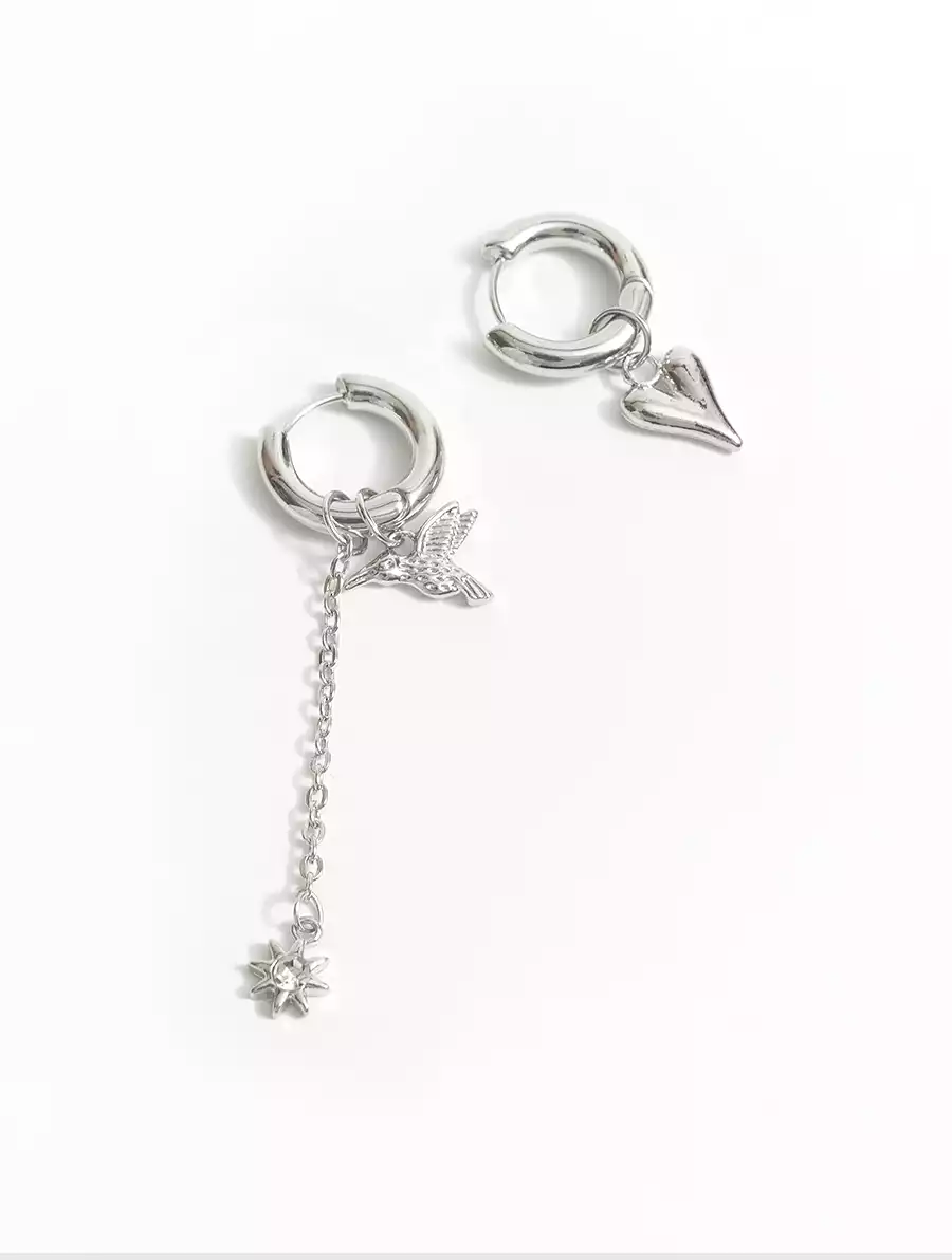 Серьги 1 пара птичка KEANU 058D-7977D