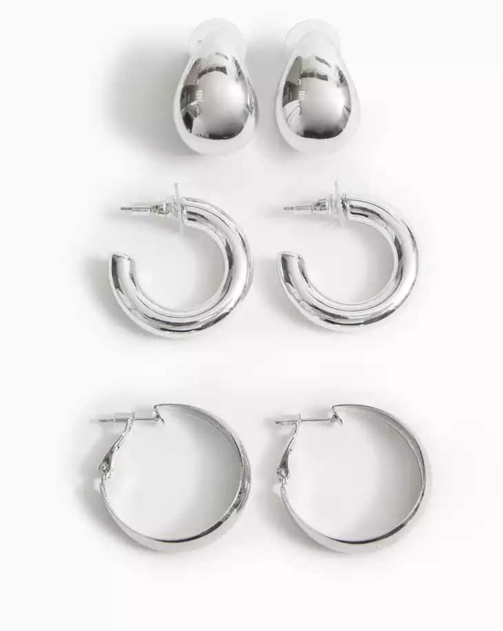 Серьги в наборе 3 пары 058D-7937D