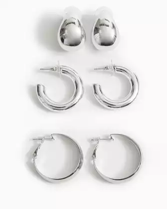 Серьги в наборе 3 пары 058D-7937D