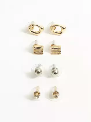 Серьги в наборе 4 пары 058D-7943D