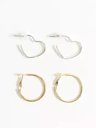 Серьги в наборе 2 пары 058D-7948D