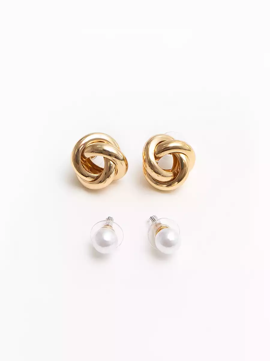 Серьги в наборе 2 пары 058D-7950D