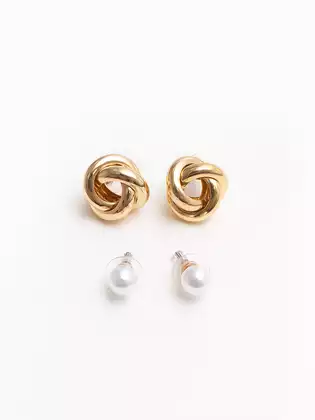 Серьги в наборе 2 пары 058D-7950D