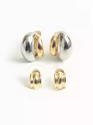 Серьги в наборе 2 пары 058D-7951D