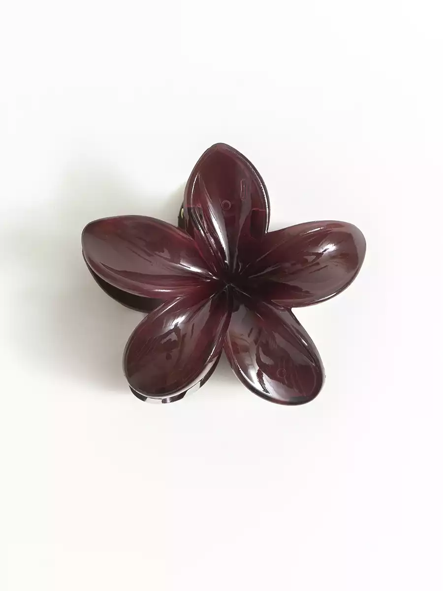 Краб для волос 1 шт 8 см цветок KEANU 058D-8008D