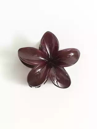 Краб для волос 1 шт 8 см цветок KEANU 058D-8008D