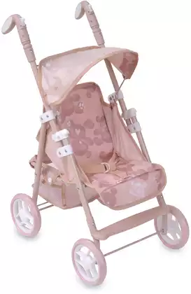 Коляска для куклы 9351-8 с корзиной