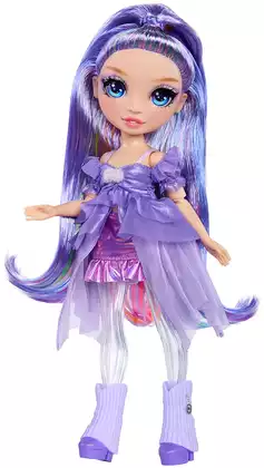 Кукла 68383 Шиммерс Виолет фиолетовая с аксессуарами Rainbow High