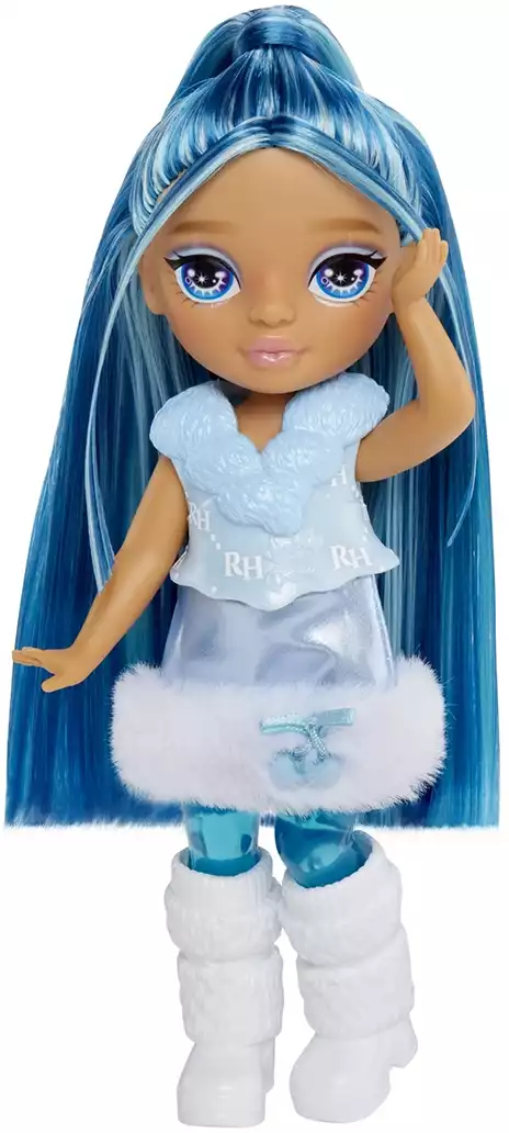 Кукла 68379 Фэнтези Литтлс Сапфир голубая с аксессуарами Rainbow High