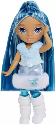 Кукла 68379 Фэнтези Литтлс Сапфир голубая с аксессуарами Rainbow High