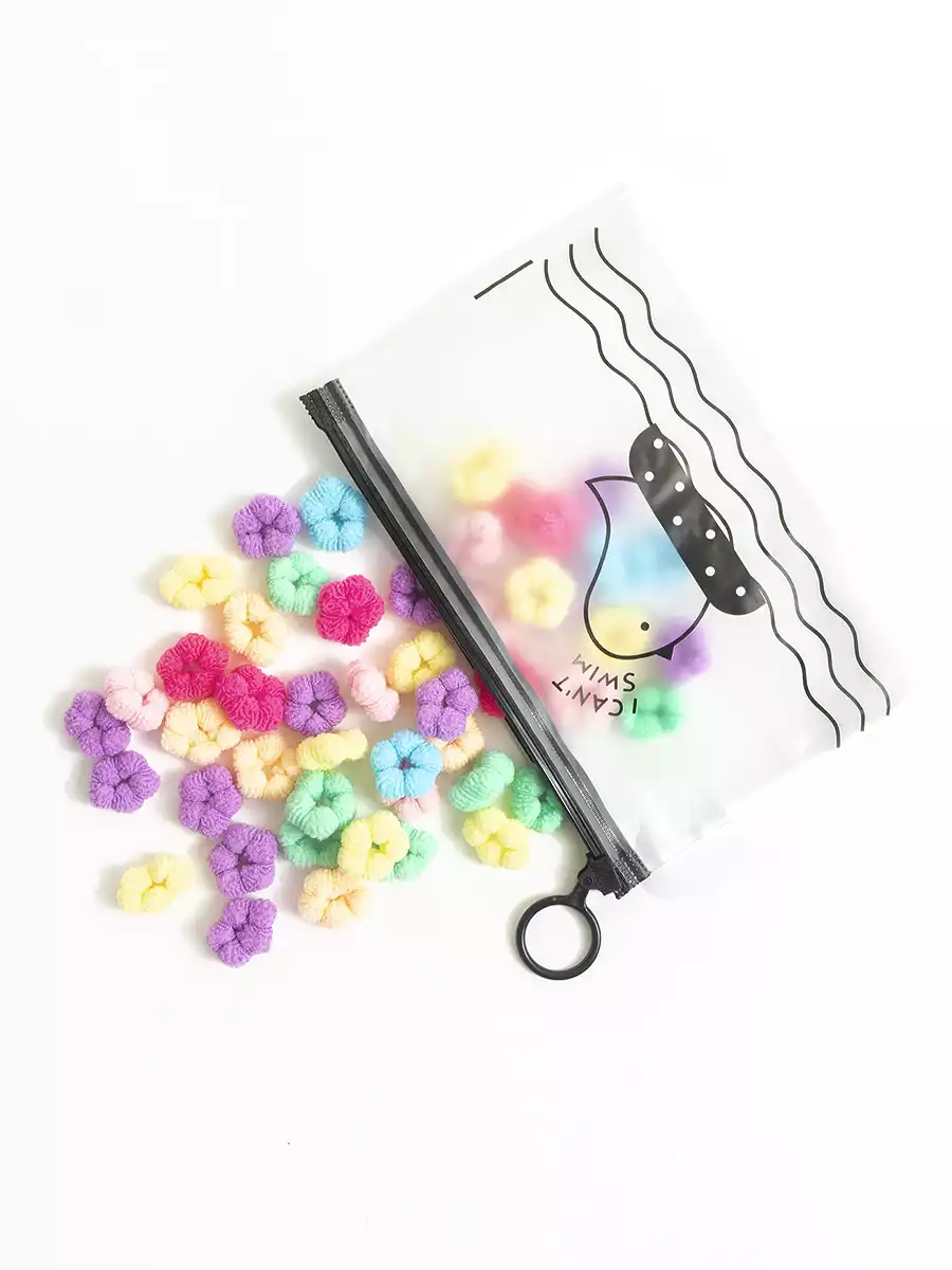 Резинка для волос 50 шт Vulpes 058D-8020D