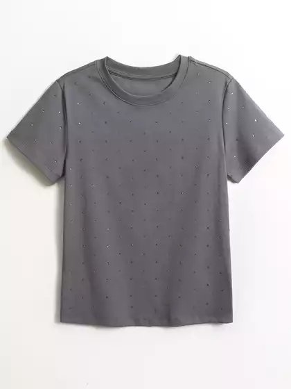 Футболка со стразами KEANU