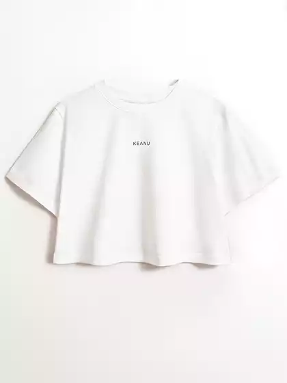 Укороченная футболка KEANU