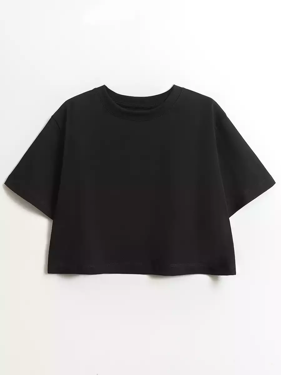 Укороченная футболка KEANU