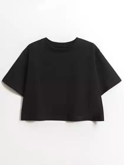 Укороченная футболка KEANU