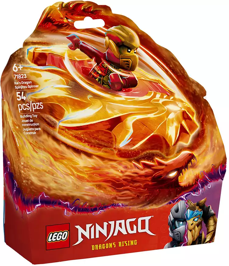 Конструктор Дракон Кай из «Спиннитцу» 71823 Lego Ninjago 54 дет.