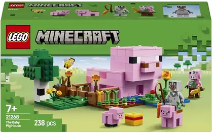 Конструктор Домик для Маленьких Поросят 21268 Lego Minecraft 238 дет.