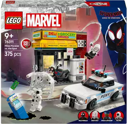 Конструктор Человек-паук: Майлз Моралес против Пятна 76311 Lego Marvel 375 дет.