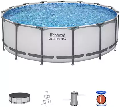 Бассейн каркасный 457*122 см BESTWAY 56438